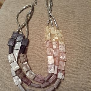 Multi Strand Beaded Necklace